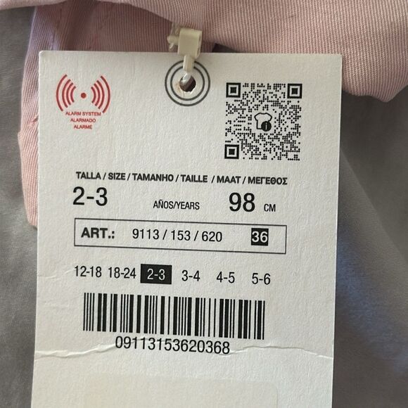 ZARA Kids | Pink | KNOTTED SHIRT - Picture 4 of 5